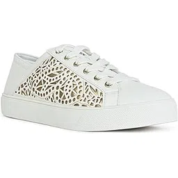 Womens Carenteriel710 Gold Women Synthetic Sneakers Platform