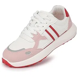 Women's Casual Chunky Sneakers Shoes for Women with Lace-Ups & Extra Cushioning