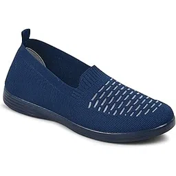 Women's Casual, Running, Walking, Loafers, Sneakers, Sports Shoes, Memory Foam, W-KNIT-28