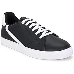 Women's Casual Shoes | Colorblock Sneakers with Ultra Soft Cushion Lace-Up Shoes All-Day Comfort | Trendy & Lightweight Design | Low Top Flat Sole (7609)