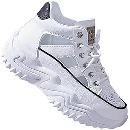 Women's Casual Sneakers Casual Comfortable Sneakers for Running Work Walking 37 White