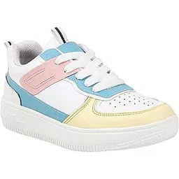 Women's Casual Sneakers Low-Top Lace-Up Comfort Walking Stylish Shoes Streetwear Lightweight Breathable Running Sneakers