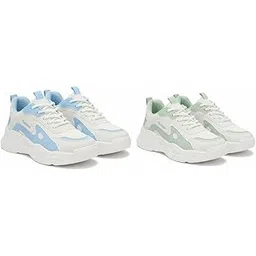 Womens Casual Sneakers | Lightweight Stylish Sports Shoes with Chunky Sole | Trendy Running & Walking Shoes