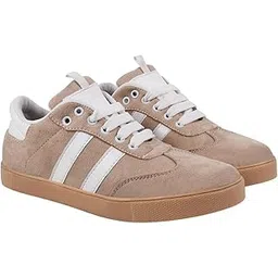 Women's Casual Sneakers || Stylish Lace-Up Sports Shoes with Comfortable Sole || Lightweight Daily Footwear Walking & Running Shoes