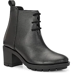 Women's Chelsea Boot Comfortable Stylish Lace Up Fashion Casual Chelsea Heel Boots For Women (wb300)