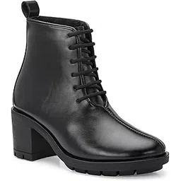 Women's Chelsea Boot Comfortable Stylish Lace Up Fashion Casual Chelsea Heel Boots For Women (wb310)