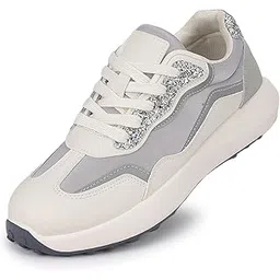 Women's Chunky Sneakers | Smart & Casual Shoes for Women with Lace-Ups & Extra Cushioning