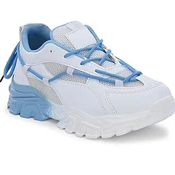 Women’s Chunky Sneakers | Stylish Casual Lace-Up Sports Shoes for Walking, Running