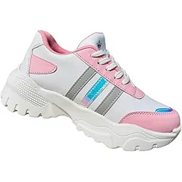 Women’s Chunky Sneakers | Stylish Casual Sports Shoes for Girls | Lightweight Comfort Sole with Trendy Pastel Design | Walking, Daily Use, College Use