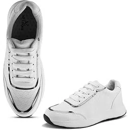 Women's Comfortable Lace up Sneakers, Comfortable, Durable & Trendy Running Sports Shoes | Walking, Gym & All Day Casual Wear