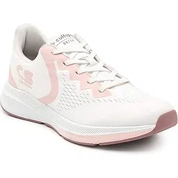 Women's Dazsh Running Shoes, Engineered Mesh Upper, Elastopan Insole, Carbon Rubber with Flex Grooves, Compressed EVA Outsole for Enhanced Cushioning, Reinforced Heel