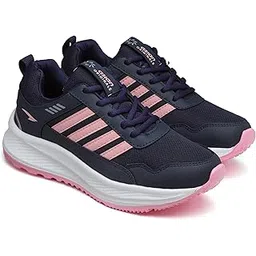 Women's Fashion-13 Sports Running,Walking & Gym Shoes for Eva Sole Casual Sneaker Lightweight Lace-Up Shoes for Girl's