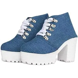 Women's Fashion Casual Outdoor High Heel Ankle Boot