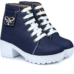 Women's Fashion Casual Outdoor High Heel Ankle Boot