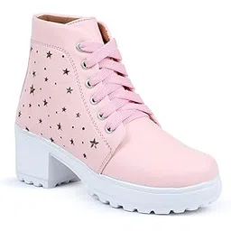 Women's Fashion High Heel Ankle Outdoor Boot