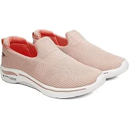 Women's FIREFLY-118 Sports Walking,Running,Gym Shoes with Max Cushion Technology Lightweight Eva Sole with Memory Foam Insole Casual Slip-On Shoes for Women's & Girl's