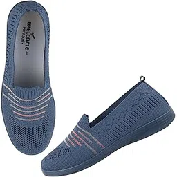 Womens Knit-20 Women's Lightweight Walking Shoes Super Casual Running for Everyday Wear Shoe for Women by Welcome Walking Shoe