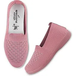 Womens Knit-28 Women's Lightweight Walking Shoes Super Casual Running for Everyday Wear Shoe for Women by Welcome Walking Shoe