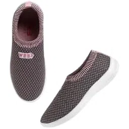 Women's Knitted Fabric Athleisure Stylish Fashionable Casual Knitting Flats Shoes Running Shoes Walking Shoes for Women