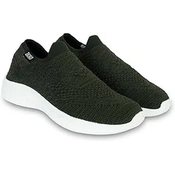 Women's Knitted Upper Memory Foam Shoes for Walking, Gym Training, Casual, Sports - Women's Lightweight Athleisure Knitted Active Wear Slip-On Casual Shoes