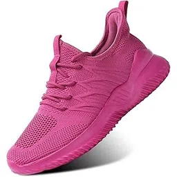 Womens Ladies Walking Running Shoes Slip On Lightweight Casual Tennis Sneakers Clothes Shoes