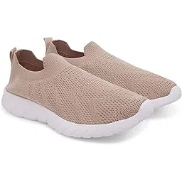 Womens Lightweight Slip-On Sports Shoes | Classy Breathable Athletic | Sneakers for Running, Gym |Casual