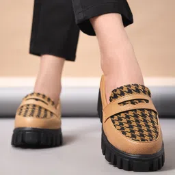 Women's Loafer Textured Loafers Woven Design Loafers For Women