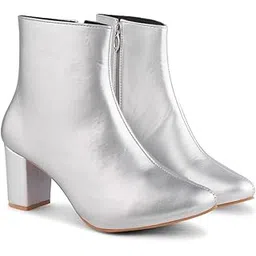 Women's Low Heel Chelsea Ankle Boots Fashion with Side Zipper Elastic Fall Booties Shoes