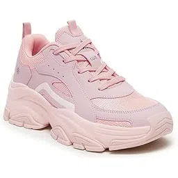 Women's Luna Sneakers (Mauve-UK4)