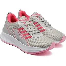 Women's Mercury-12 Casual Sneaker Shoes Lightweight Soft & Comfortable with Extra Cushion Lace-Up Shoes for Women's & Girl's