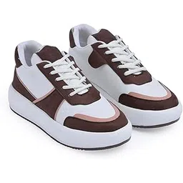 Women's Modern Comfort Casual Lace Up Sneakers Stylish, Durable, and Perfect for Daily Use