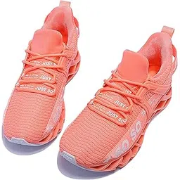 Womens Non Slip Running Shoes Lightweight Breathable Mesh Sneakers Athletic Gym Sports Walking Shoes