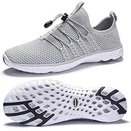 Women's Quick Drying Water Shoes for Beach or Water Sports Lightweight Slip On Walking Shoes