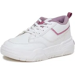 Womens Shine Memory Foam Comfort Casual Sneaker Shoes|Lace-Up|Slip Resistant|Lightweight|Dailyuse|ExtraSoft