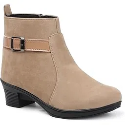 womens Shoecube Women's Casual Boot Stylish, Comfortable, Lightweight Chelsea Boots