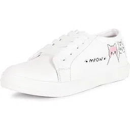 Women's Shoes for Walking Gym Training, Casual, Sports, Slip-On, Lightweight Lace up Athletics Slipon Running Sneaker for Ladies and Girls LBCNV1334