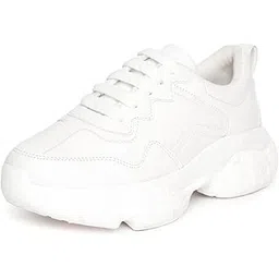 Women's Shoes for Walking Gym Training, Casual, Sports, Slip-On, Lightweight Lace up Athletics Slipon Running Sneaker for Ladies and Girls LBCNV6012