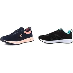 Women's SL 167 & SL 170 | Enhanced Durability & Soft Cushion | Black Walking Shoe - 5 UK