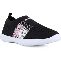 Womens SL 196 | Stylish, Comfortable | Black Sneaker - 8 UK (SL 196)