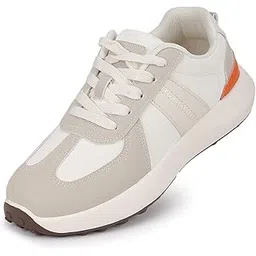 Women's Smart & Casual Shoes | Trendy Chunky Sneakers for Women with Lace-Ups & Extra Cushioning