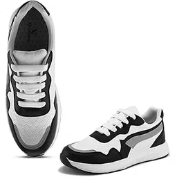 Women's Sneakers | Trendy Textured Design with Lace-Up Closure | Lightweight & Comfortable Sneaker Shoes For Girls & Women