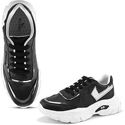 Women's Soft & Attractive & Stylish Lace up Sneakers Trendy Shoes | Walking All Day Casual Wear