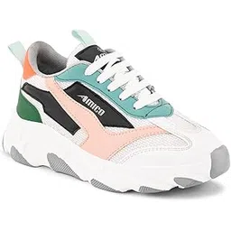 Women's Sports Running Shoes,Walking, Gym Casual Sneaker Lace-Up Shoes for Girl's