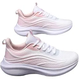 Women's Sports Shoes Breathable Casual Shoes with Soft Sole and Non Slip Grip for Outdoor Use