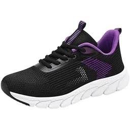 Women's Sports Shoes Lightweight Breathable Running Walking Footwear