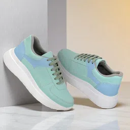 Women's Sports Shoes | Enhanced Grip | NitroFly Tech| Lace-Up(S5502) Sneakers For Women