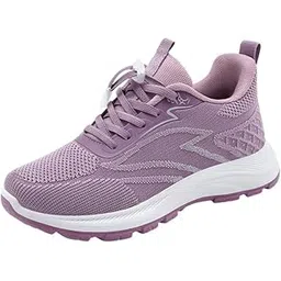 Women's Spring Walking Shoes | Breathable & Comfortable Sports Shoes | Lightweight Shoes for Middle-Aged Women| 36 | Black