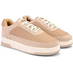 Womens Sprint Sneakers Lightweight Casual Solid Walking Shoe for Girls | Cushioned Insole Perfect for Running, Training, Gym, Casual Lace Up Shoes