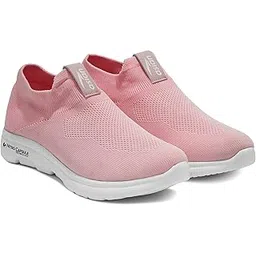 Women's Sunshine-01 Casual Sneaker Walkng Slip-On Shoes with Breathable Light Weight with Memory Foam Insole Casual Shoes for Women' & Girl's