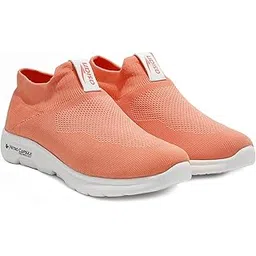 Women's Sunshine-01 Casual Sneaker Walkng Slip-On Shoes with Breathable Light Weight with Memory Foam Insole Casual Shoes for Women' & Girl's